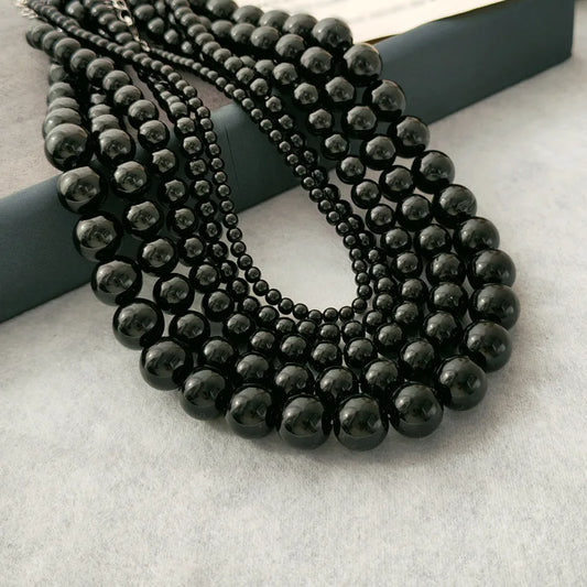 DreamBling™ The Jet Black Pearl Necklace